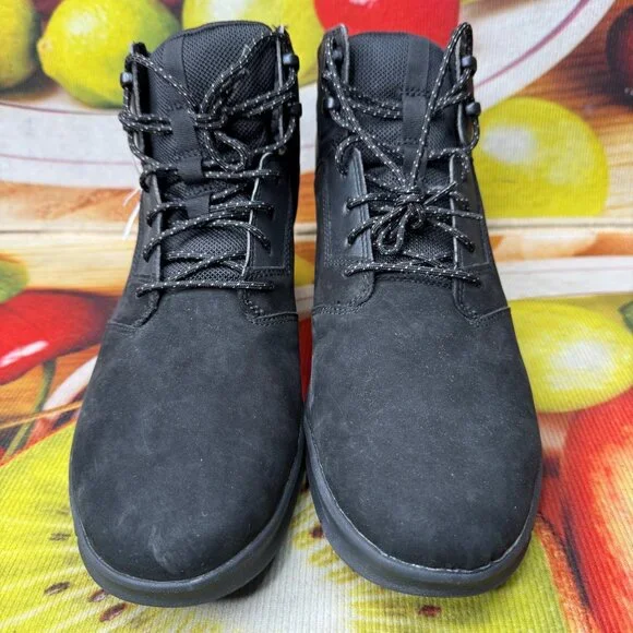 Timberland Men's Black Hoverlite Waterproof Boots Size CHUKKA